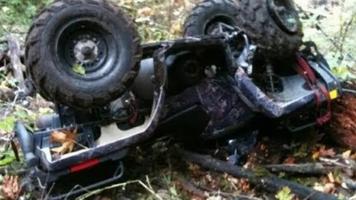 Tură cu ATV-ul cu sfârșit tragic în pădure, la Strășeni. O tânără a murit pe loc