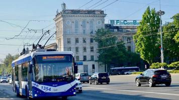 Trafic suspendat pe bd. Ștefan cel Mare, în perimetrul PMAN