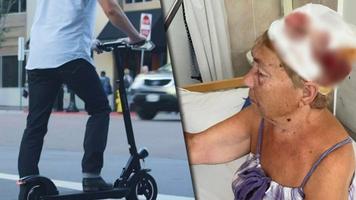 O femeie a ajuns la spital, lovită de un adolescent pe trotinetă, la Soroca
