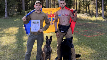 (FOTO) Performanță remarcabilă obținută de echipele canine ale SPPS în Letonia