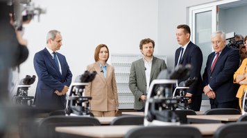 Maia Sandu: „Investim în tinerii care vor face agricultura Moldovei mai competitivă”