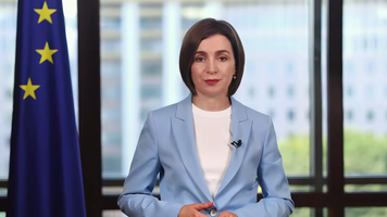 (VIDEO) Mesajul Maiei Sandu la început de campanie electorală: „Soarta Moldovei este în joc. Avem datoria să ne protejăm pacea și viitorul”