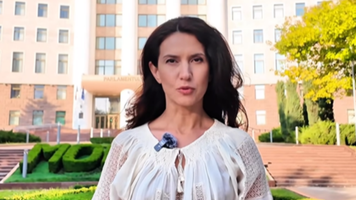 (VIDEO) Olesea Stamate, la început de campanie electorală: Cred că ajunge cu votul din obligație