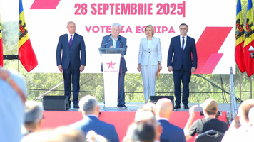 Blocul Patriotic s-a lansat în campanie la mănăstire: „Credem în Moldova!”