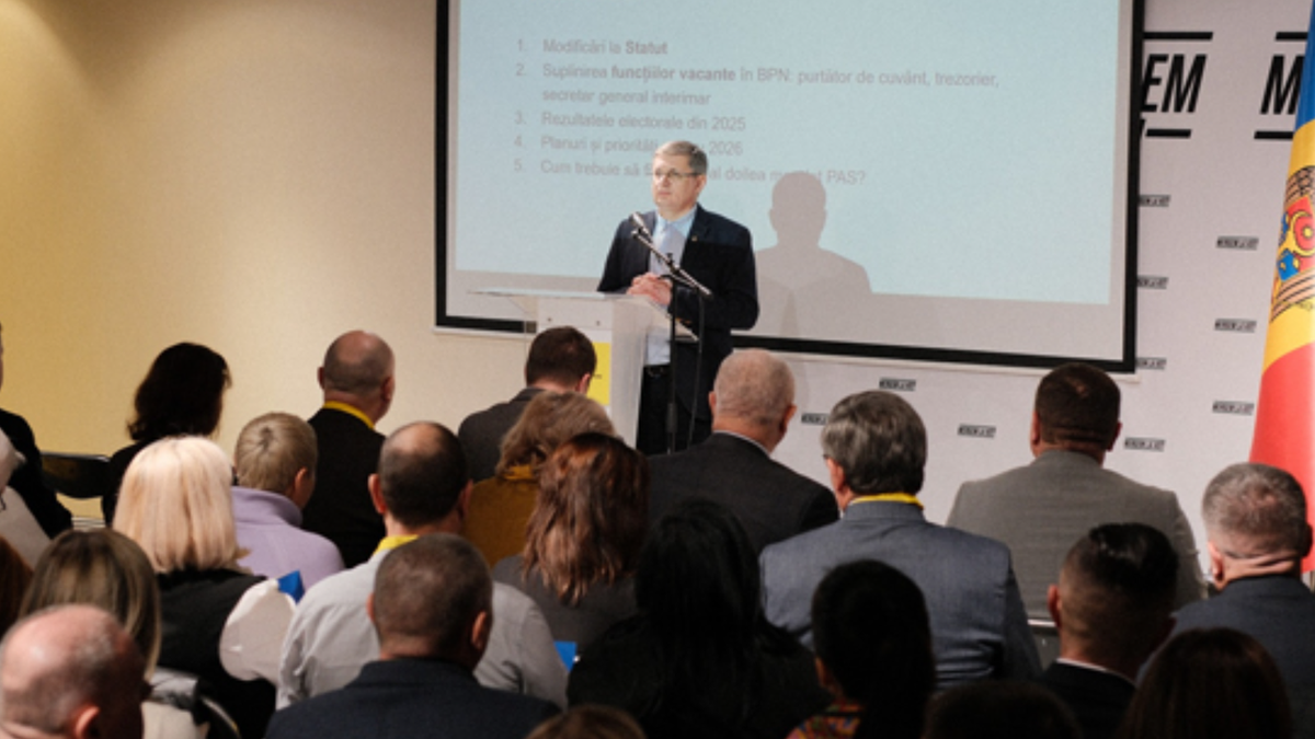 Igor Grosu, reales în funcția de președinte al PAS