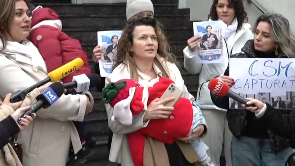 Judecătoarea Marina Rusu, la protestul de la CSM: Membrii Consiliului au inversat situația, ca și cum eu aș fi problema