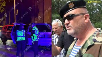 (VIDEO // SURSE) Focuri de armă lângă Reședință de Stat a R. Moldova. Fost șef INI, reținut de Poliția Capitalei