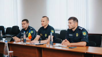 Poliția de Frontieră a primit vizita de curtoazie a noului Atașat al Apărării din cadrul Ambasadei Marii Britanii și Irlandei de Nord în Republica Moldova