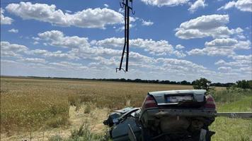 (FOTO) Grav accident, soldat cu moartea unui bărbat, la Taraclia