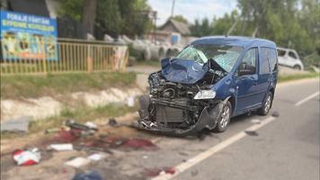 Arest la domiciliu pentru șoferul care a provocat accidentul mortal de la Sîngerei. Acesta își recunoaște vina