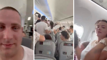 Panică în avion, într-o cursă spre Antalya, temperatură de aproape 60°C