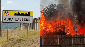 Tragedie în satul Gura Galbenei! Un bărbat a decedat după o explozie în propria ogradă