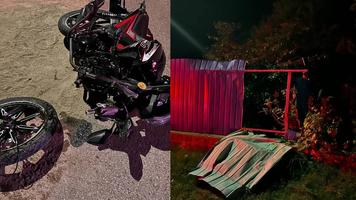 (FOTO) Tânără în stare gravă la spital, în urma unui accident cu motocicleta, la Șoldănești