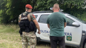 Bărbat, reținut după ce a trecut ilegal frontiera de stat în raionul Briceni