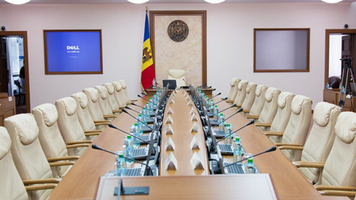 sala de sedinte a guvernului republicii moldova