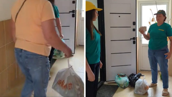 Dezastrul de la gunoiștea din Porumbeni: Oamenii au adus pungi cu deșeuri la primărie