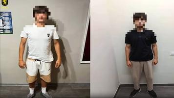 (VIDEO) Doi tineri, încătușați pentru escrocherii în Chișinău