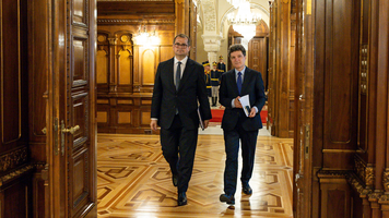 Vasile Tofan și Nicușor Dan