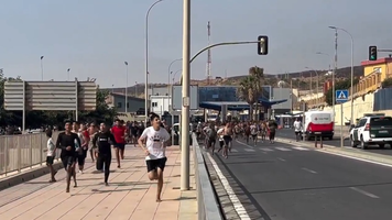 migranţi venind din Maroc