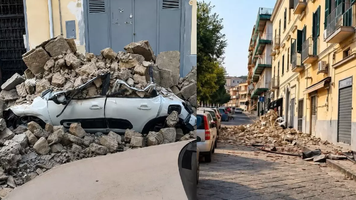 Cutremur puternic în Napoli