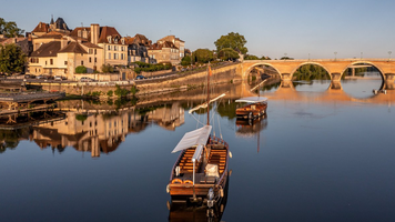orașul francez Bergerac