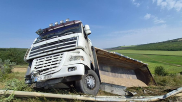 Accident camion