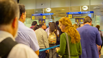 Control aeroport madrid