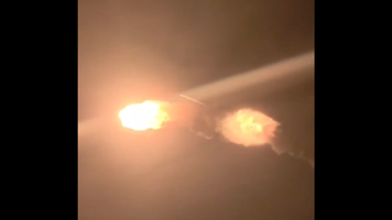 O rachetă care transporta un satelit a explodat