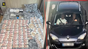 (VIDEO) Un bărbat originar din Georgia, reținut după furtul a 92.000 de lei dintr-un automobil