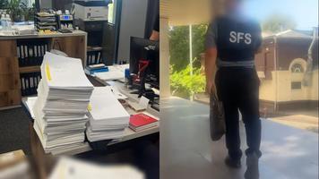 (VIDEO) Companie din domeniul serviciilor de construcții, bănuită de evaziune fiscală în sumă de circa 3 milioane lei