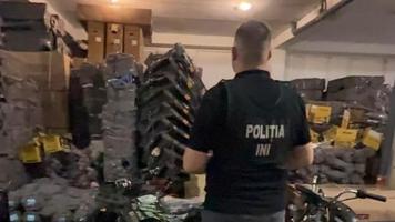 (VIDEO) Contrabandă de trotinete electrice din China, dată peste cap de INI. Prejudiciu de circa 4 mln lei