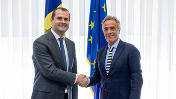 Premierul Vasile Tofan, în discuții cu Ambasadorul Republicii Elene, Nikolaos Krikos