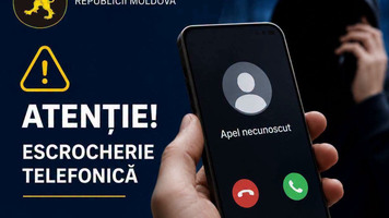 Pensionar din Chișinău, lăsat fără 700.000 de lei după o escrocherie telefonică