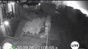 (VIDEO) Explozia unei drone, surprinsă la Orhei