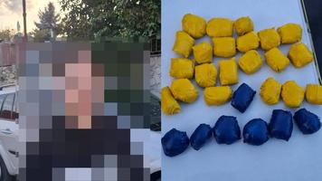 Copilă de 16 ani - curier de droguri în Chișinău
