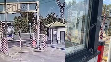 EXCLUSIV (VIDEO) Momentul în care proiectilul a explodat la PTF Palanca