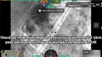 (VIDEO) Filieră de migrație ilegală destructurată în nordul țării: șase persoane urmau să ajungă clandestin în UE