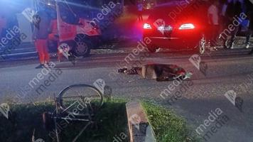 NO COMMENT (VIDEO +18) Tragedia de la Sîngerei. Momentul în care a fost lovit mortal biciclistul, surprins de o cameră de supraveghere