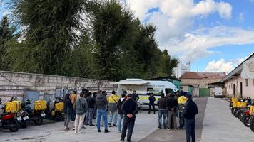 (VIDEO) Hașiș livrat de curieri Glovo în Chișinău. Autorul schemei, ridicat de mascații BPDS „Fulger”