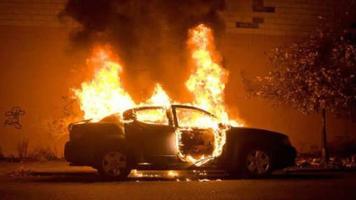 BMW incendiat intenționat, la Cahul