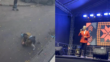 Adrian Ursu, pe scenă la câteva zile după bătaia care a șocat societatea